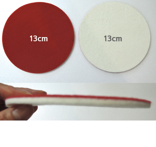 USP-9010 5inch GLASS POLISH PAD